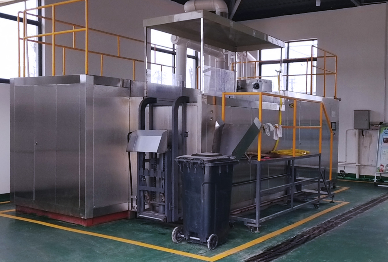 微米生物餐廚垃圾處理設(shè)備：將餐廚垃圾就近消滅